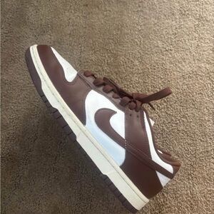 Nike women’s Low-Top Sneakers in Brown and White